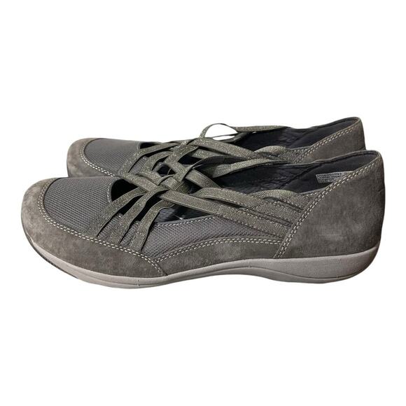 Dansko Womens Slip On Laceless Sneakers Size 10.5 Grey - Picture 4 of 8